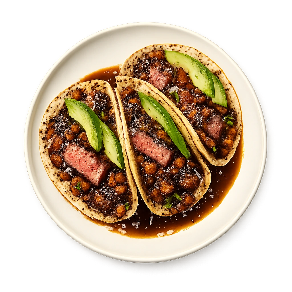 Beef and Avocado Tacos