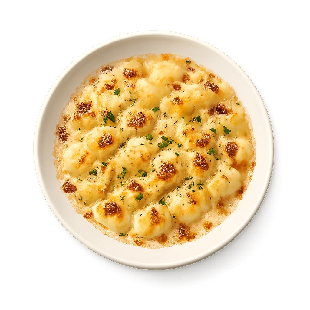 Cheesy Gnocchi Gratin